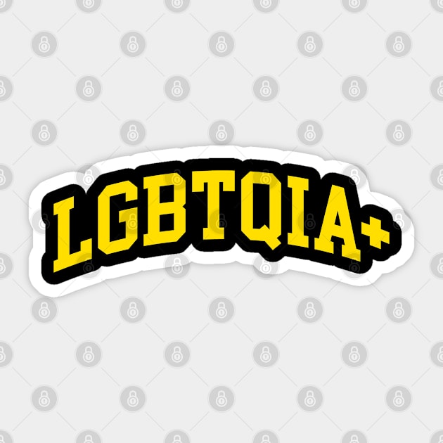 LGBTQIA+ Sticker by monkeyflip